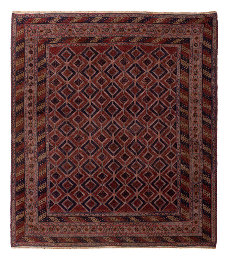 Kelim Teppich - Oriental - 243 x 214 cm - rot