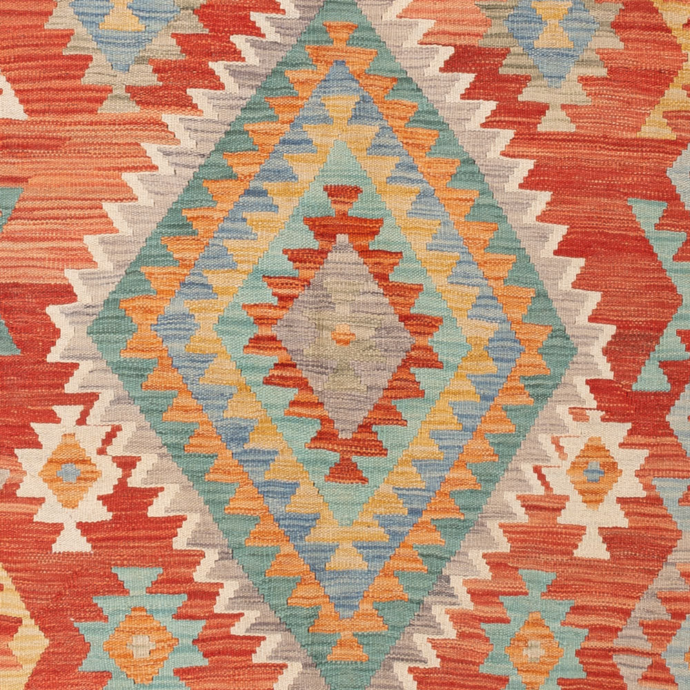 Kelim Teppich - Splash - 248 x 171 cm - bunt