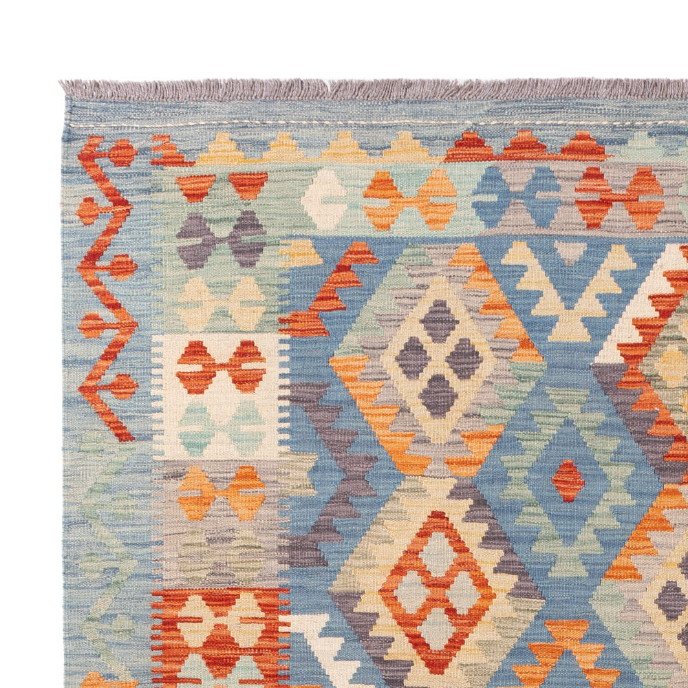 Kelim Teppich - Splash - 246 x 183 cm - bunt