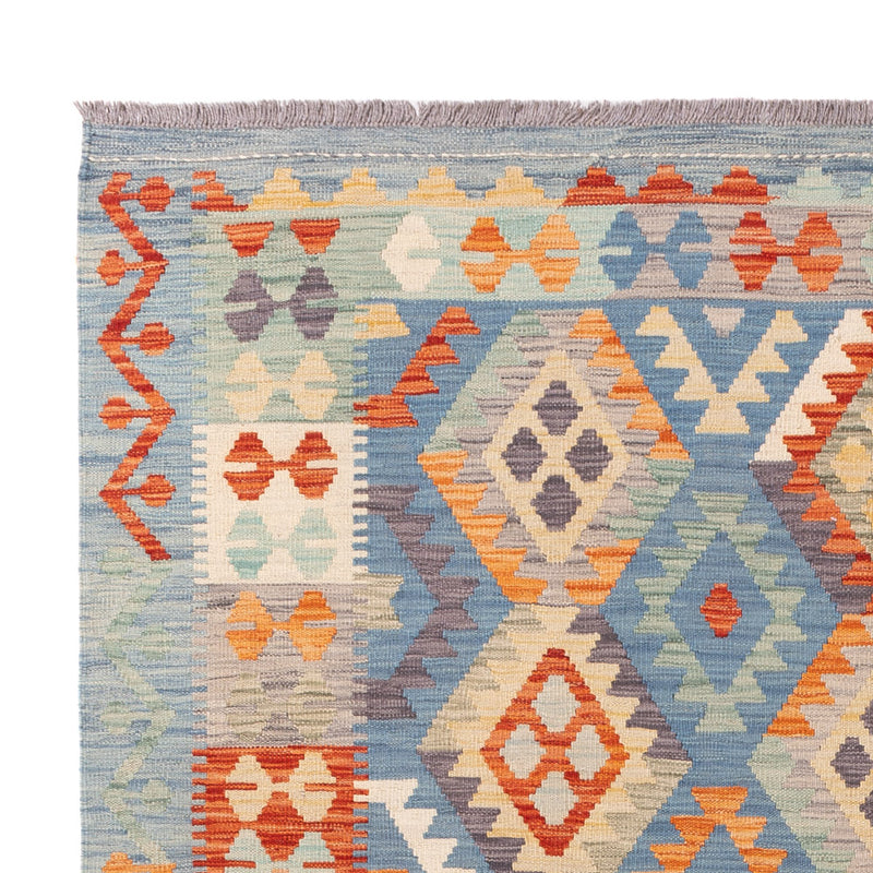 Kelim Teppich - Splash - 246 x 183 cm - bunt