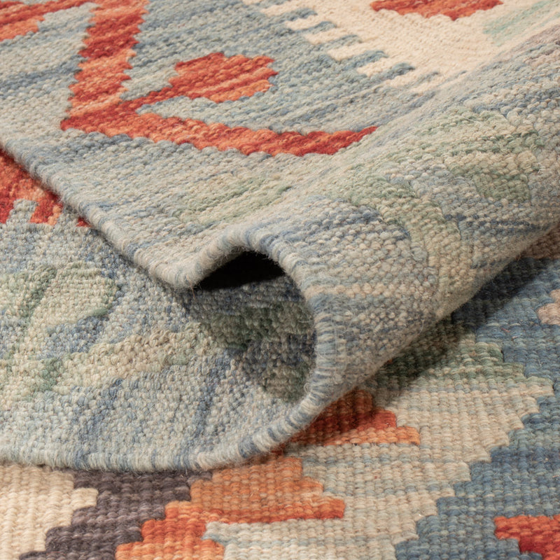 Kelim Teppich - Splash - 246 x 183 cm - bunt