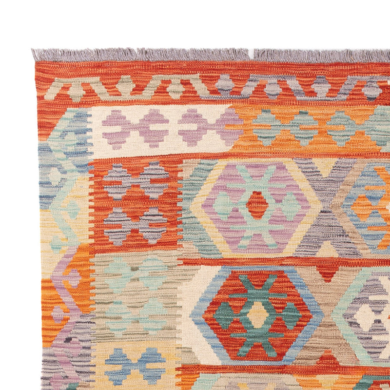 Kelim Teppich - Splash - 246 x 168 cm - bunt