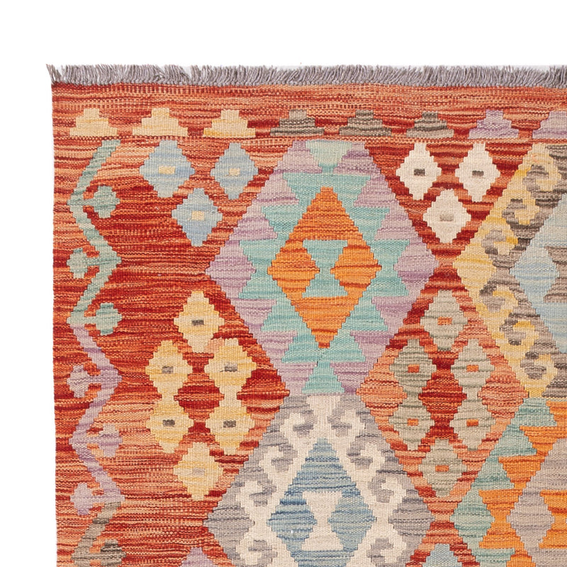 Kelim Teppich - Splash - 202 x 152 cm - bunt