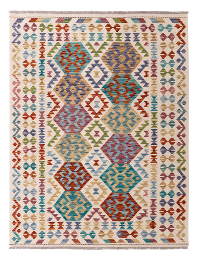 Kilim Maimana Tappeto 157x195cm - Tappeto di lana