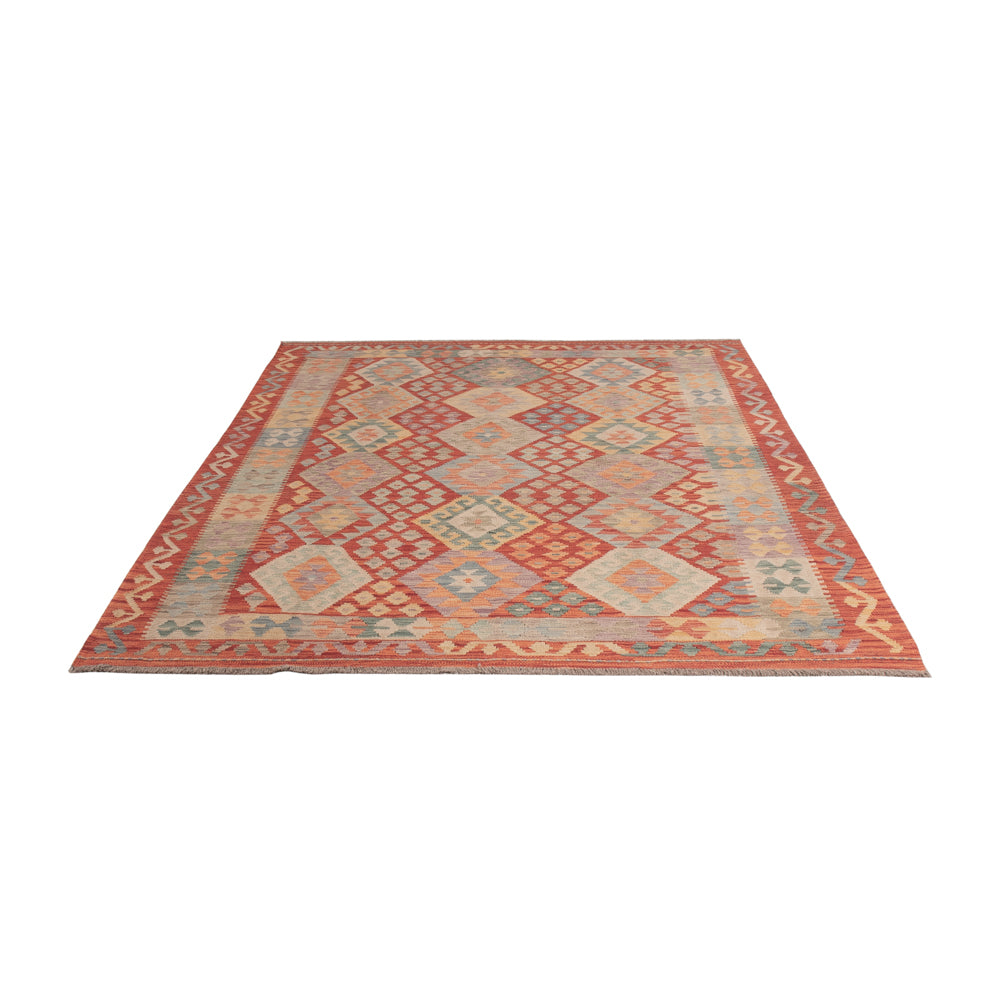 Kelim Teppich - Splash - 240 x 181 cm - bunt