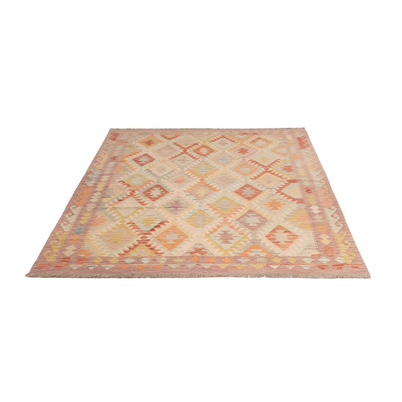 Kelim Teppich - Splash - 242 x 175 cm - bunt