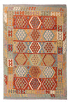 Kilim Maimana Tapis 165x246cm - Tapis en laine - colorée - Rectangle / Colorée / 165 x 246 cm Rectangle