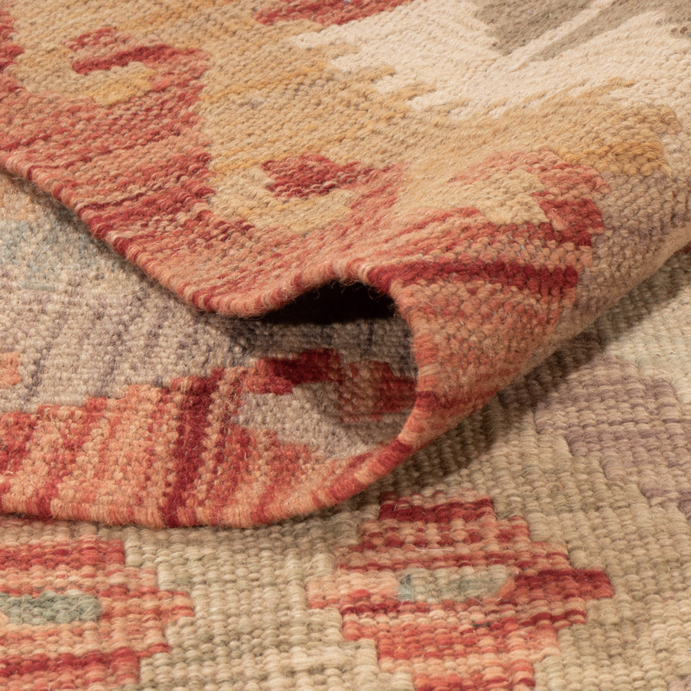 Kelim Teppich - Splash - 251 x 169 cm - bunt