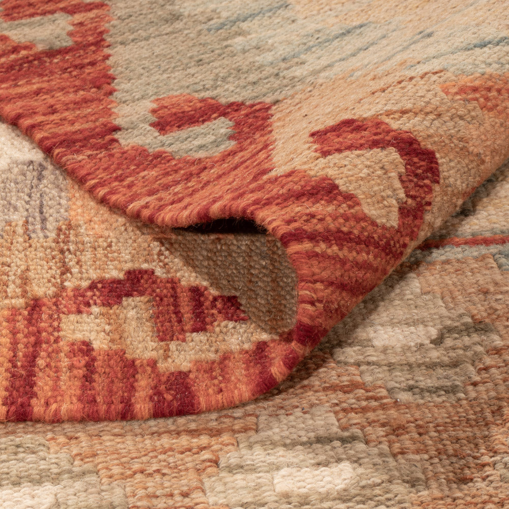 Kelim Teppich - Splash - 251 x 166 cm - bunt