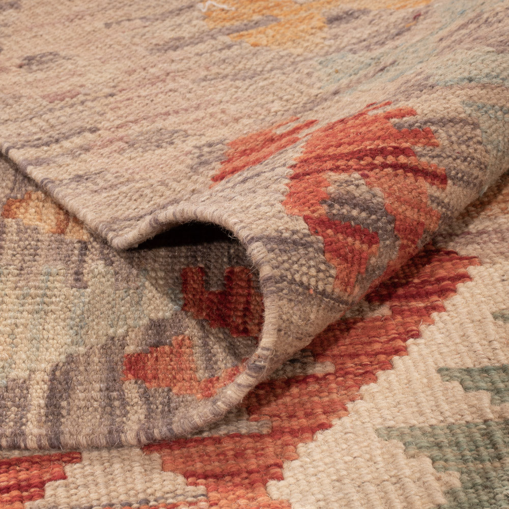 Kelim Teppich - Splash - 247 x 171 cm - bunt