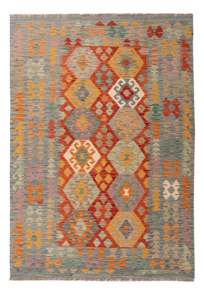 Kilim Maimana Tappeto 145x206cm - Tappeto di lana