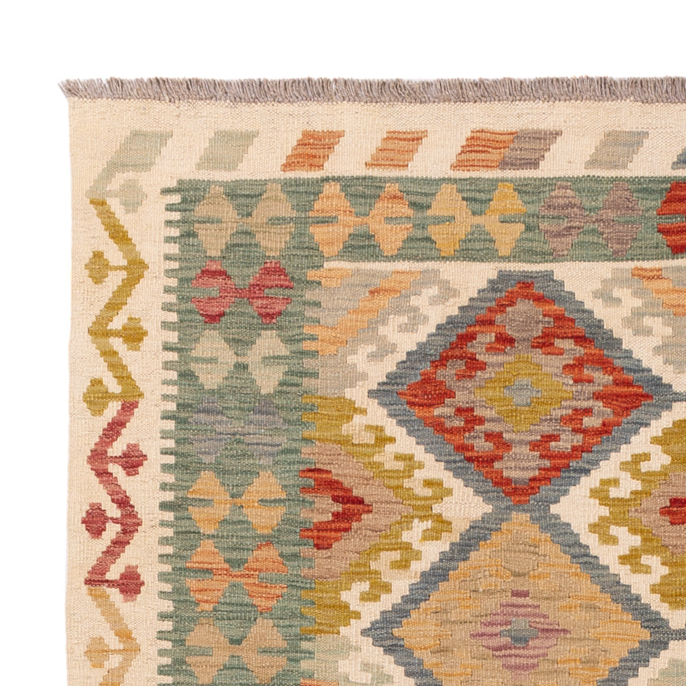 Kilim Maimana Tappeto 198x146cm - Tappeto di lana