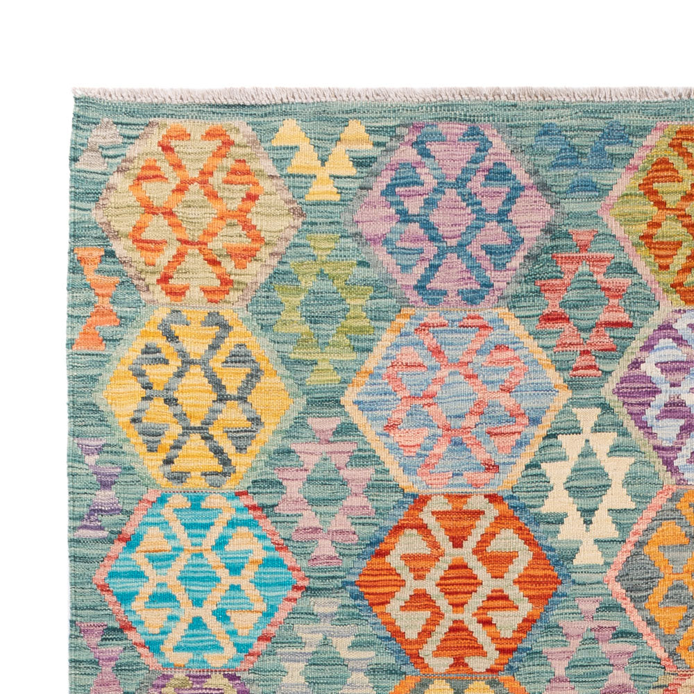 Kilim Maimana Tappeto 252x179cm - Tappeto di lana