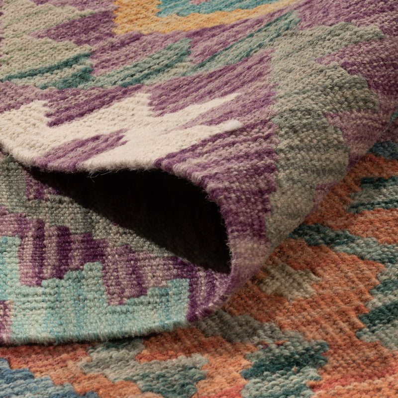 Kelim Teppich - Splash - 258 x 182 cm - bunt