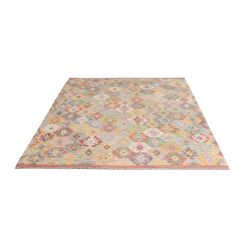Kelim Teppich - Splash - 246 x 180 cm - bunt
