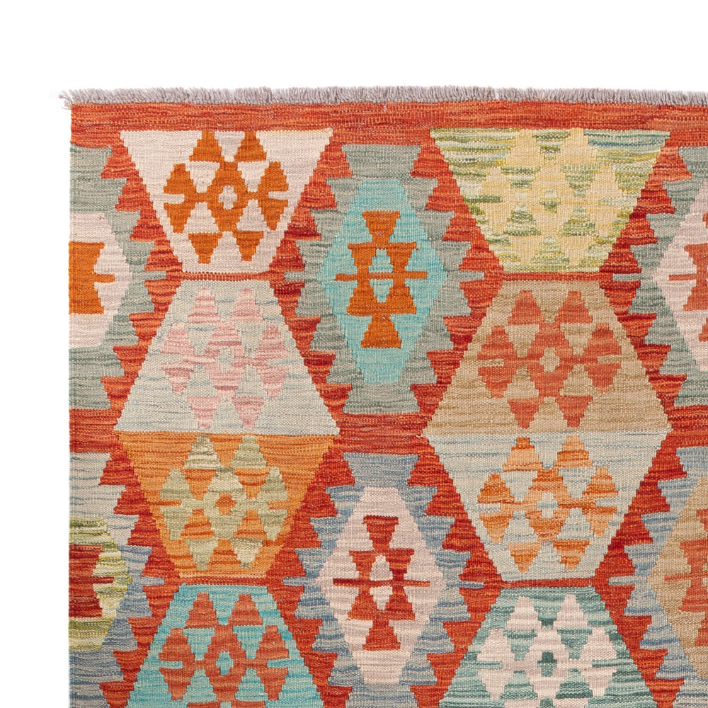 Kilim Maimana Tappeto 242x180cm - Tappeto di lana