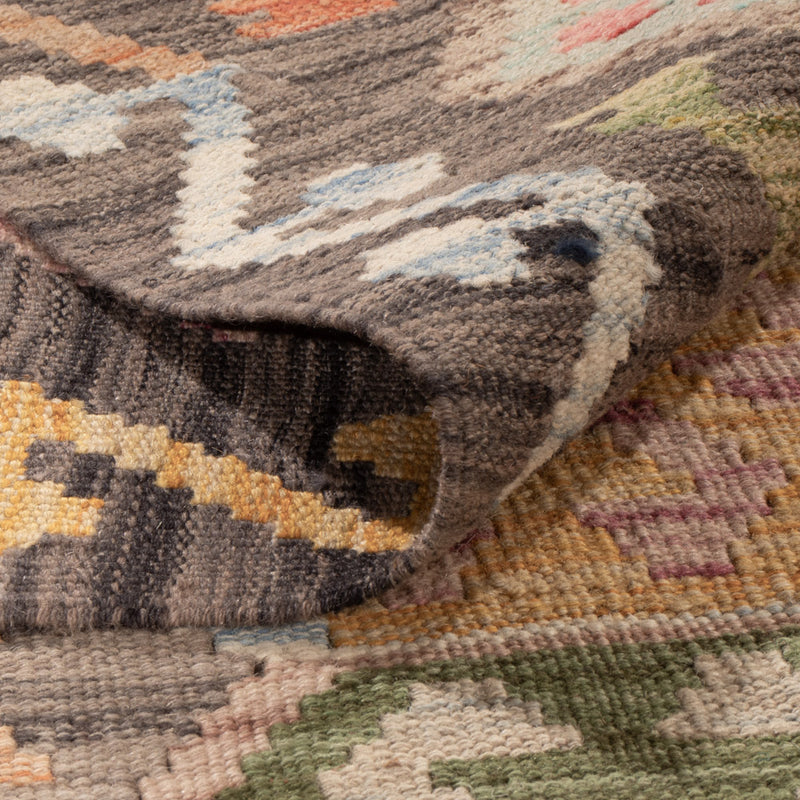 Kelim Teppich - Splash - 237 x 185 cm - bunt