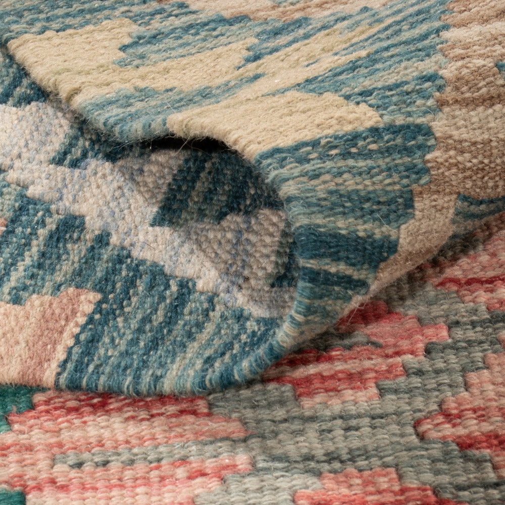 Kelim Teppich - Splash - 254 x 180 cm - bunt