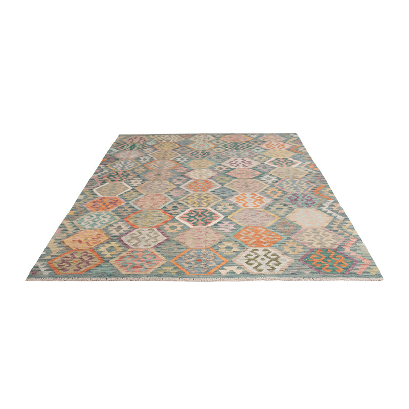 Kelim Teppich - Splash - 254 x 180 cm - bunt