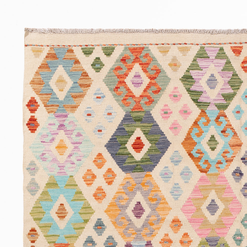 Kilim Maimana Tappeto 241x180cm - Tappeto di lana