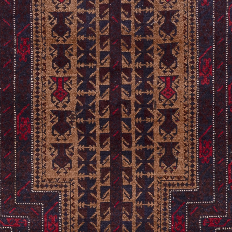 Belutsch Teppich - 155 x 90 cm - mehrfarbig