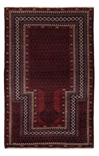 Belutsch Teppich - 154 x 95 cm - rot
