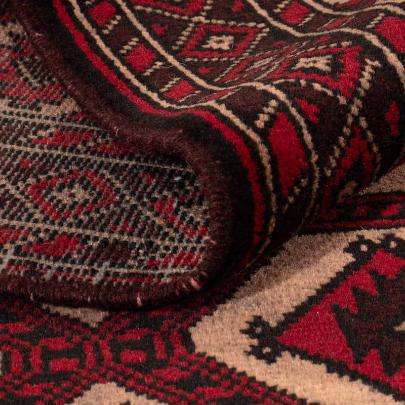 Belutsch Teppich - 148 x 95 cm - rot