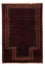 Belutsch Teppich - 140 x 96 cm - rot