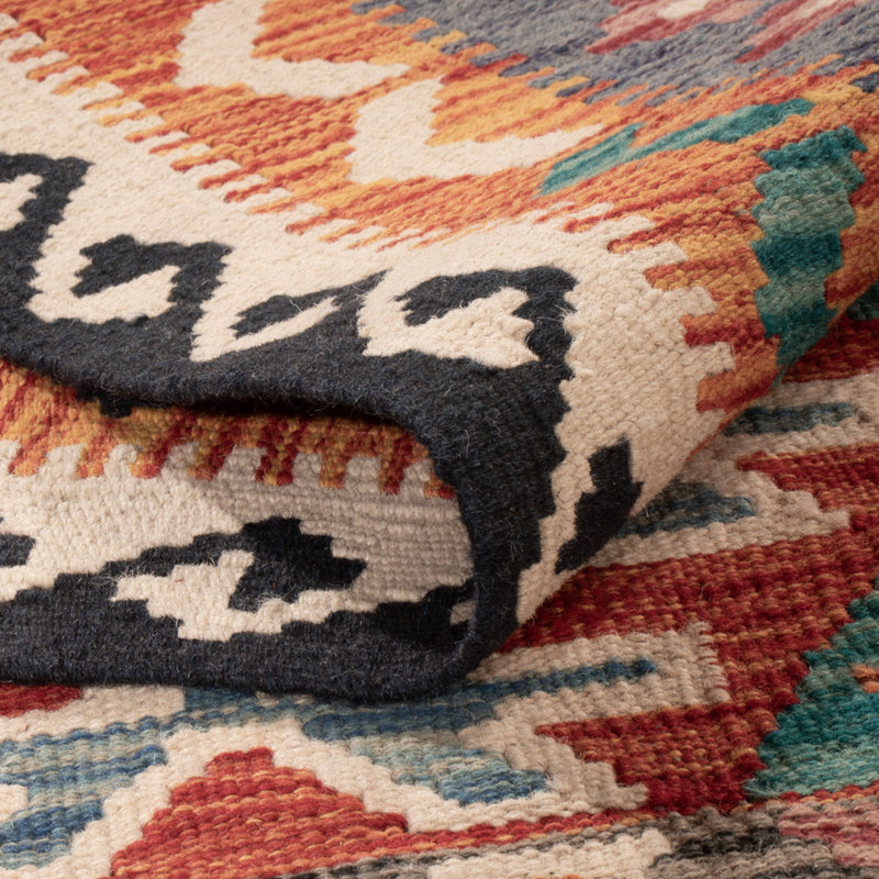 Kelim Teppich - Splash - 250 x 174 cm - bunt