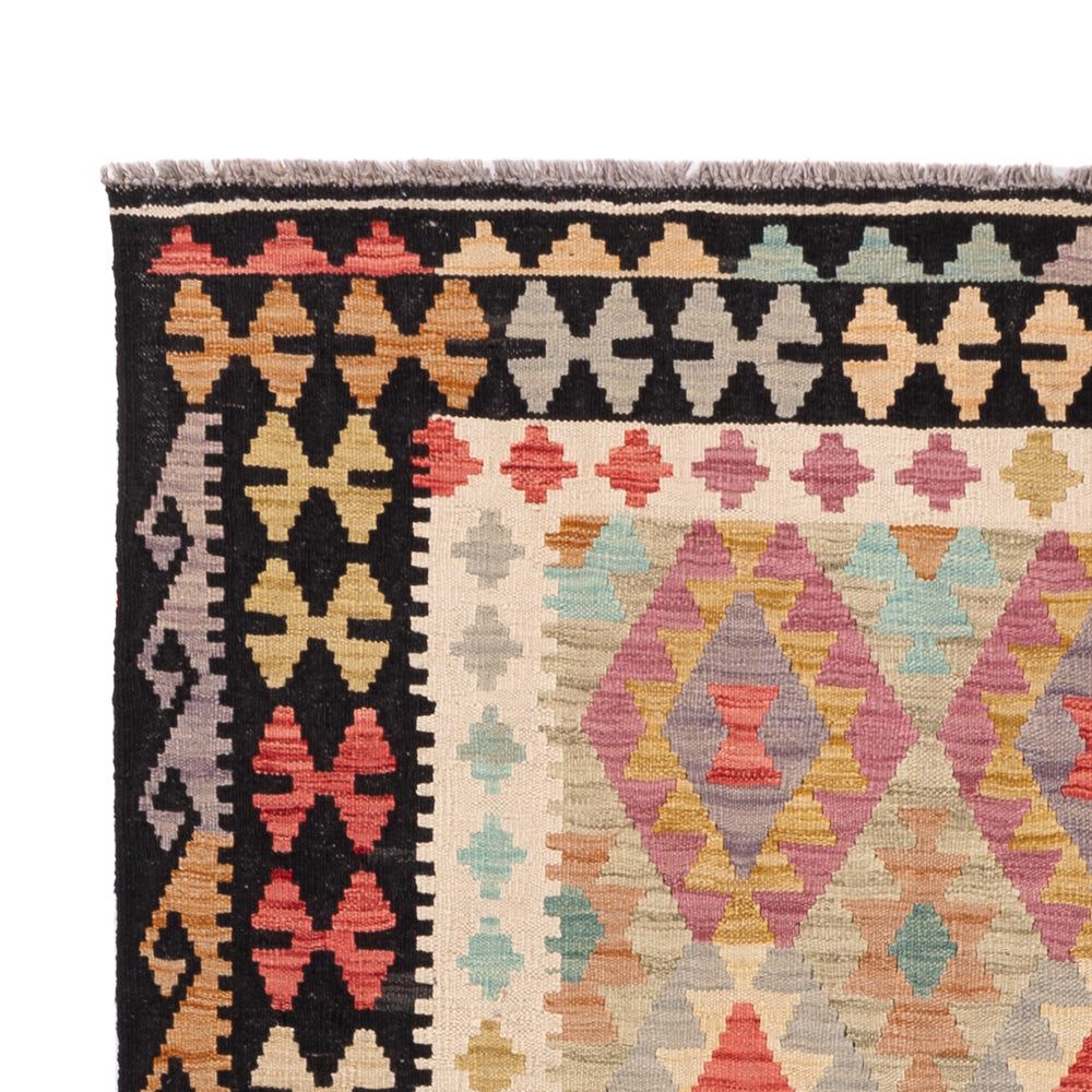 Kelim Teppich - Splash - 209 x 148 cm - bunt