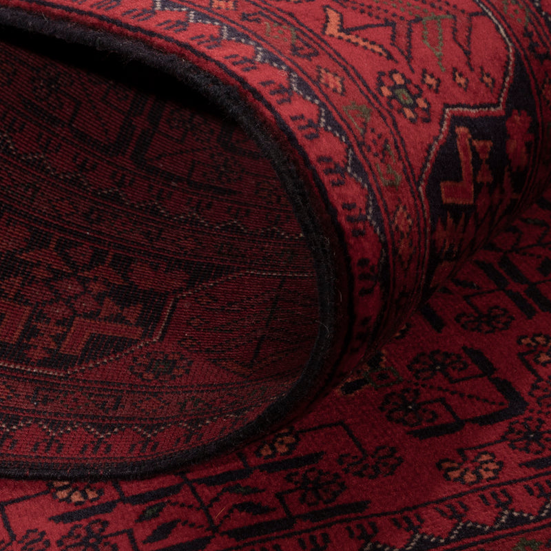 Afghan Teppich - Royal - 146 x 100 cm - rot