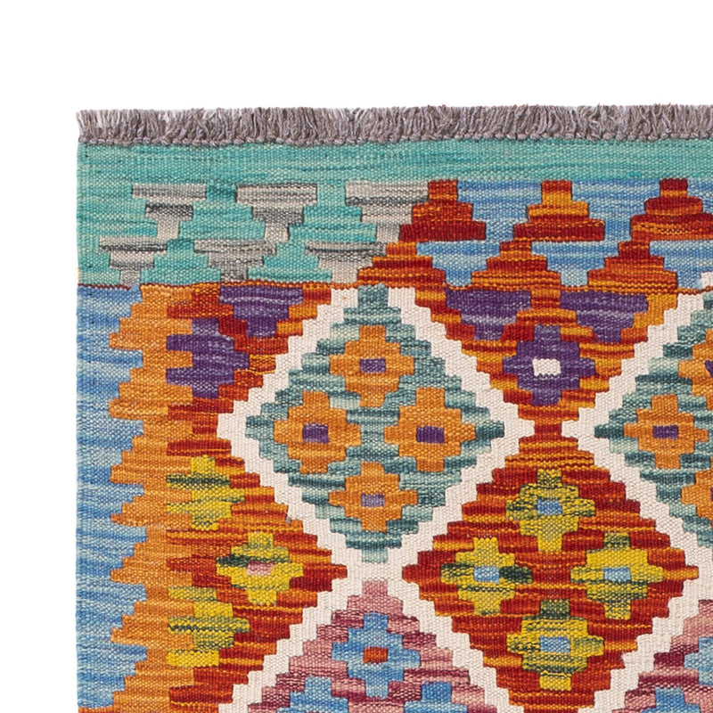 Kelim Teppich - Splash - 150 x 100 cm - bunt