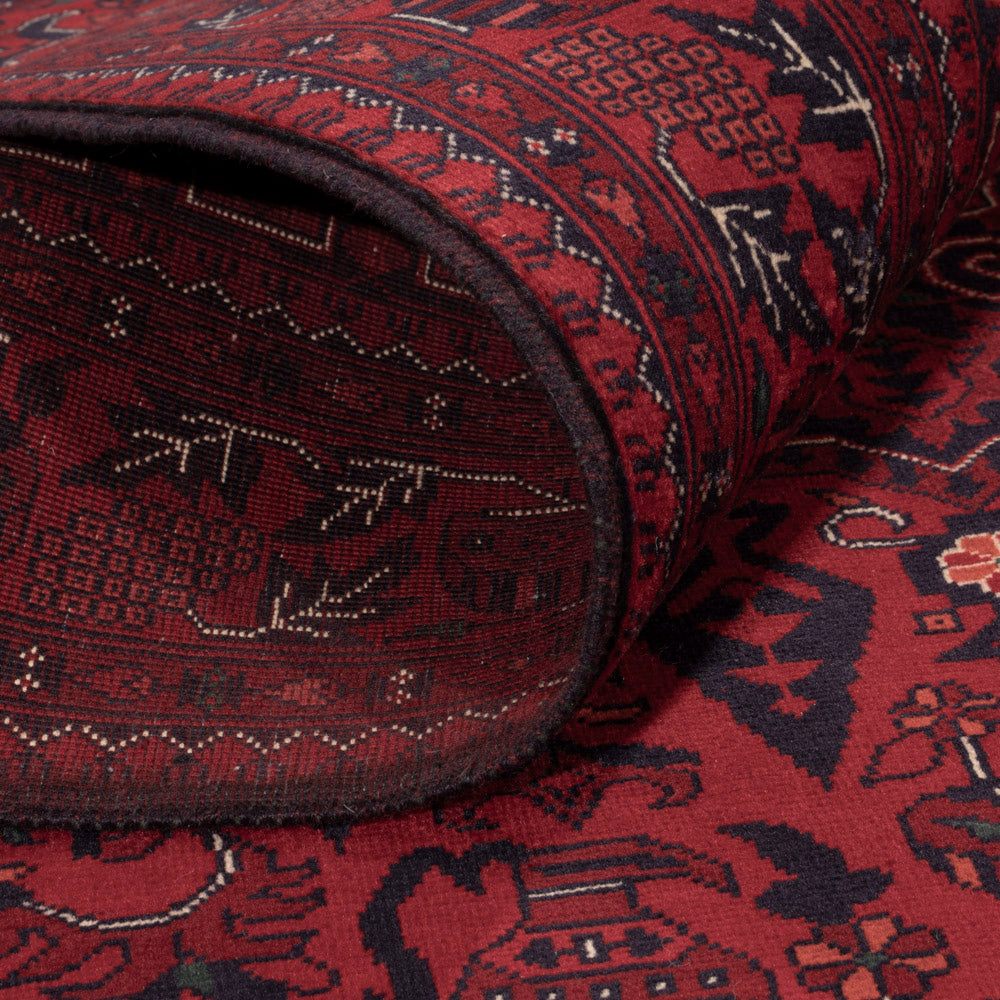 Afghan Teppich - Royal - 148 x 104 cm - rot