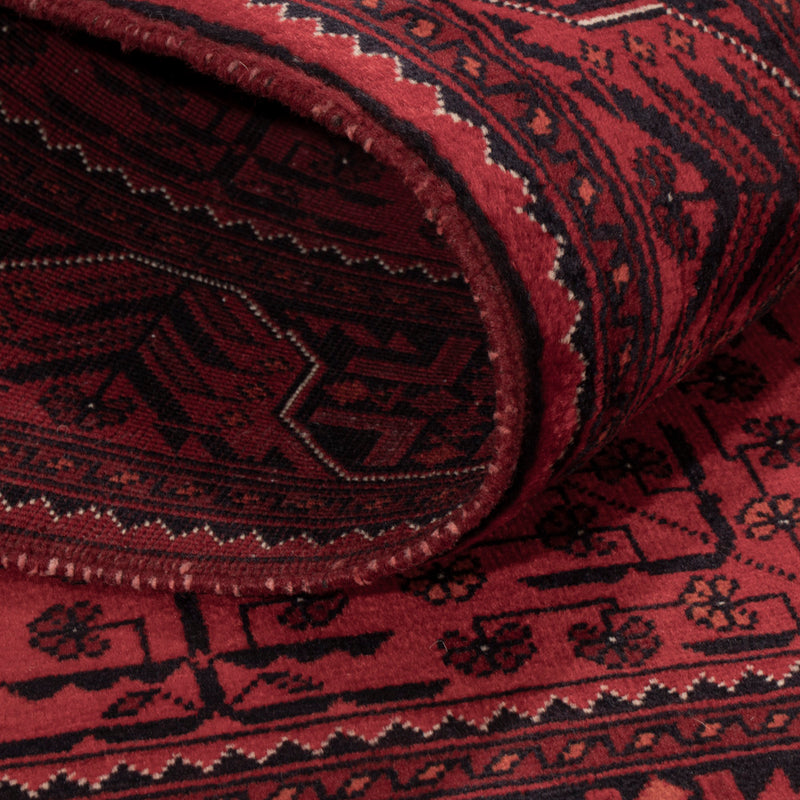 Afghan Teppich - Royal - 148 x 100 cm - rot