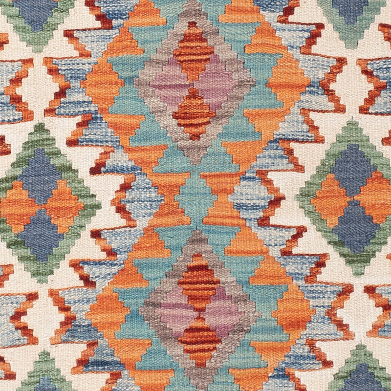 Kelim Teppich - Splash - 154 x 108 cm - bunt