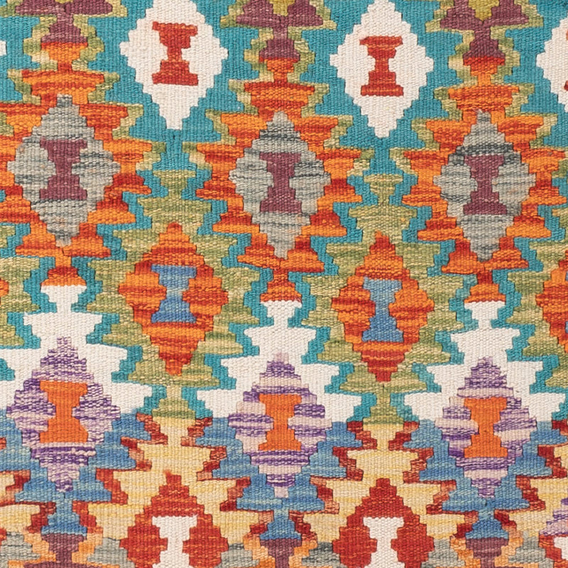 Kelim Teppich - Splash - 149 x 98 cm - bunt