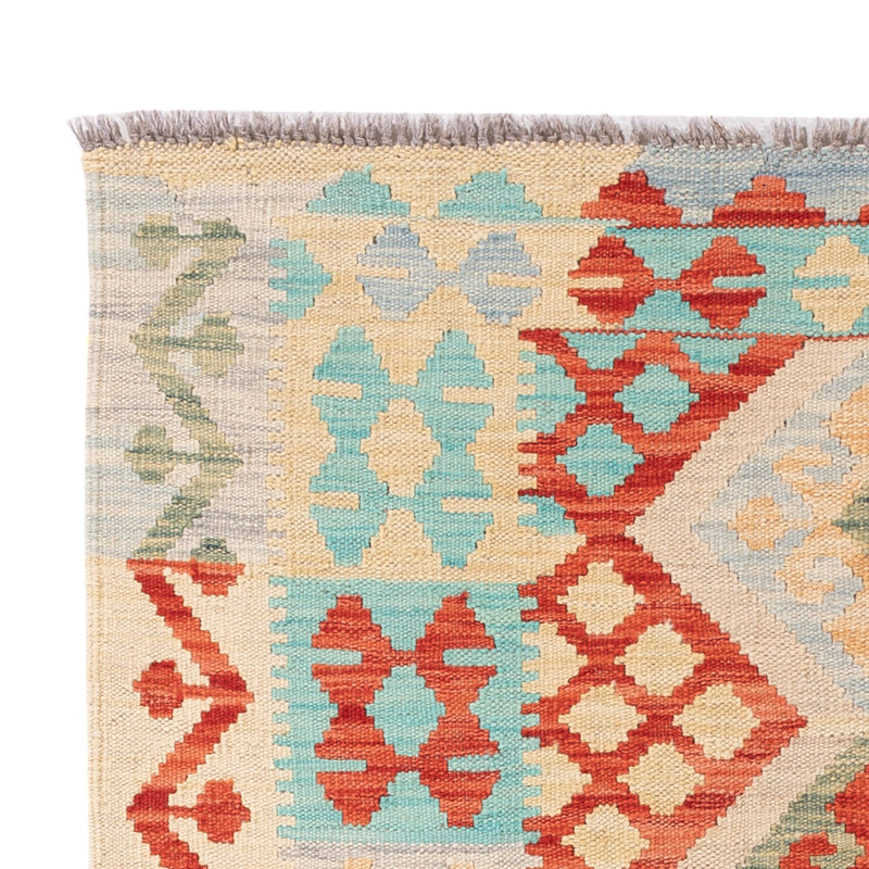 Kelim Teppich - Splash - 153 x 107 cm - bunt