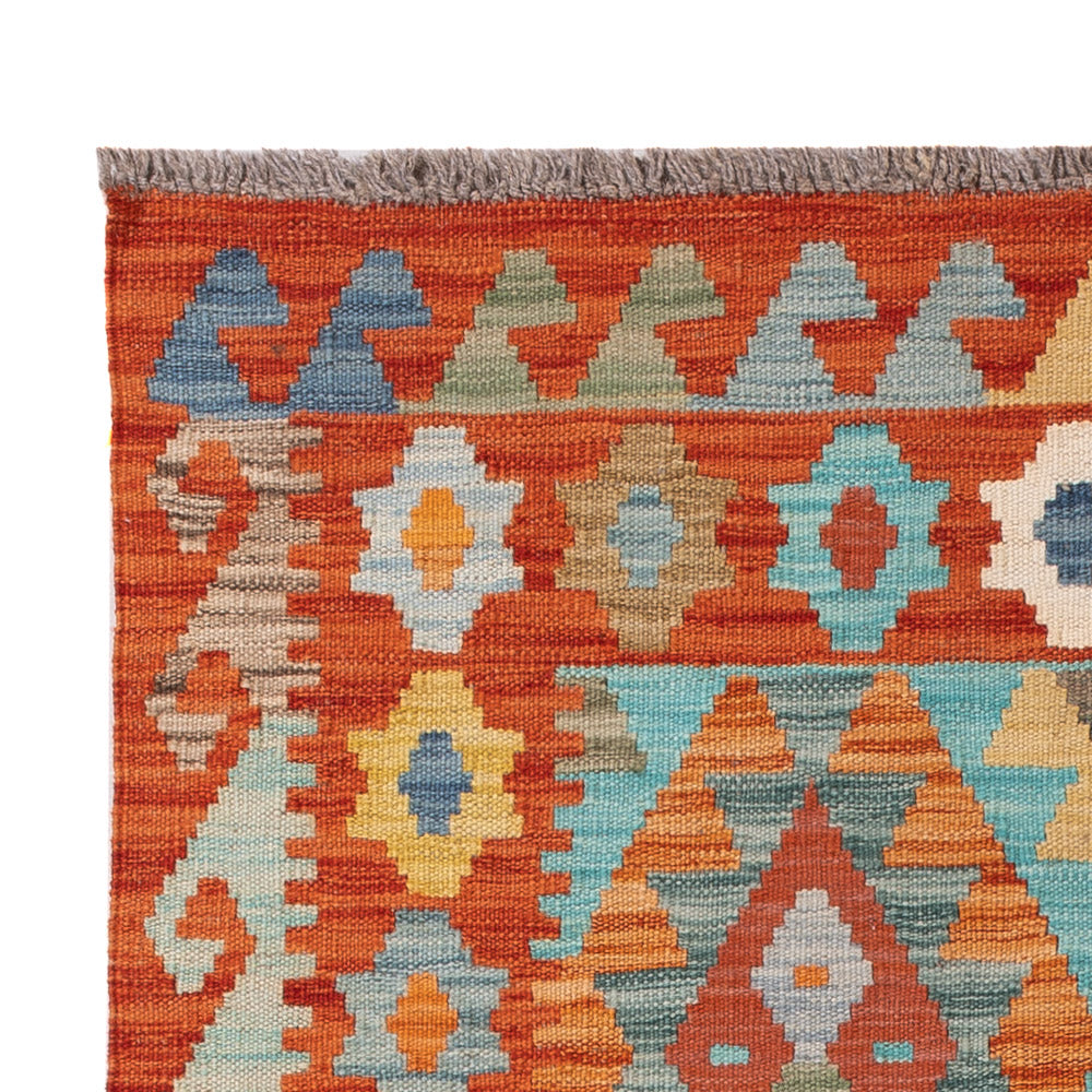 Kelim Teppich - Splash - 153 x 100 cm - bunt