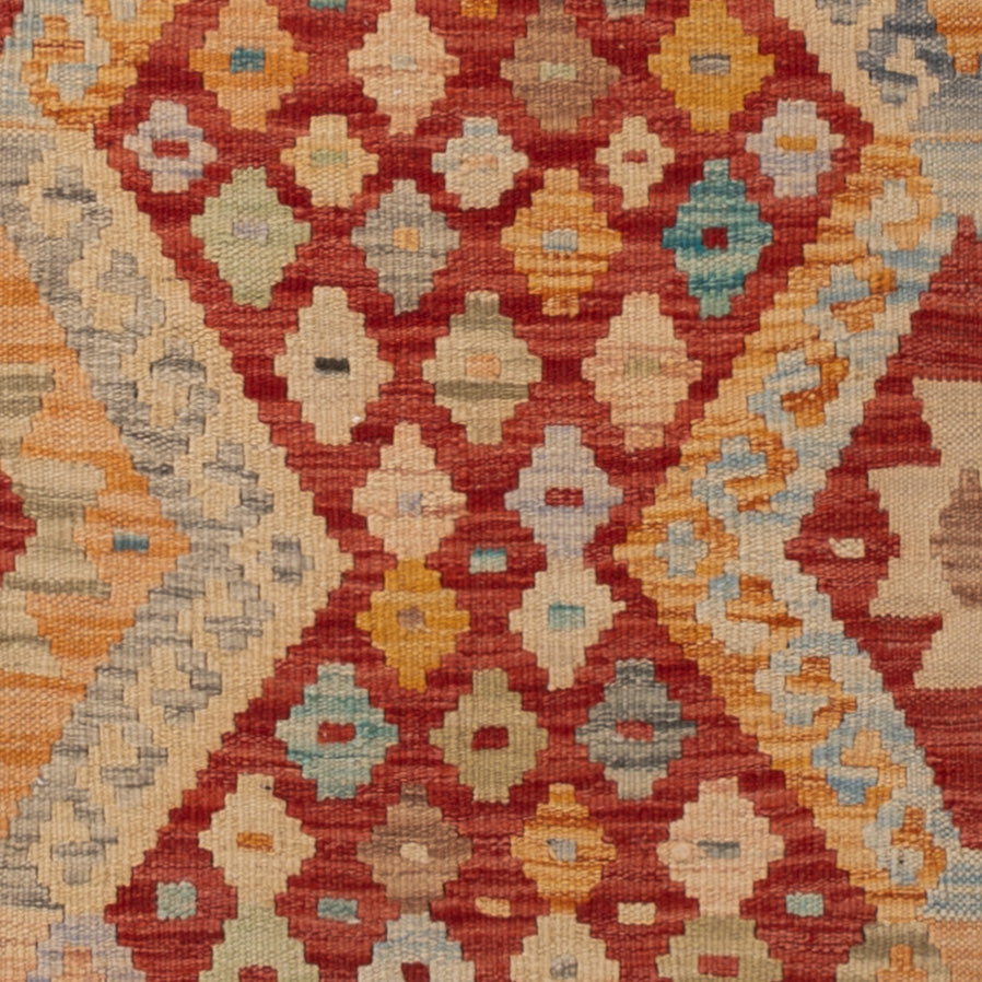 Kelim Teppich - Splash - 139 x 102 cm - bunt