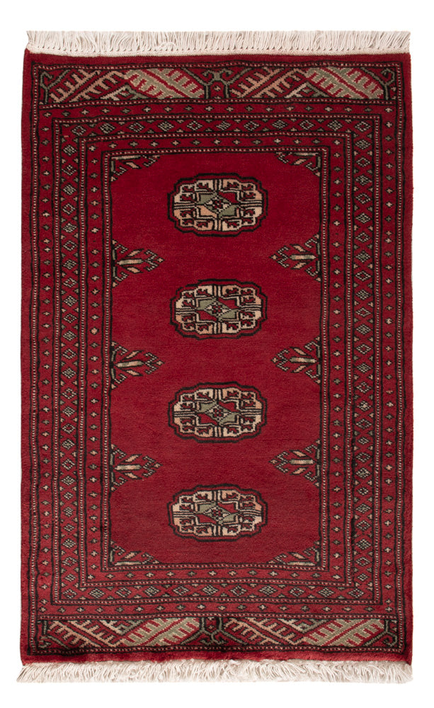 Pakistan Teppich - 92 x 62 cm - rot