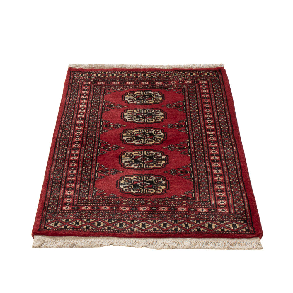 Pakistan Teppich - 95 x 60 cm - rot