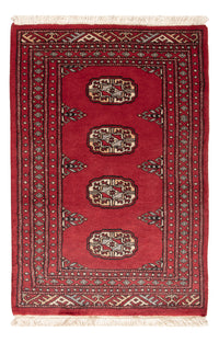 Pakistan Teppich - 92 x 62 cm - rot