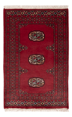 Pakistan Teppich - 96 x 62 cm - rot