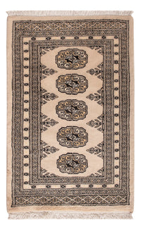 Pakistan Teppich - 95 x 63 cm - creme
