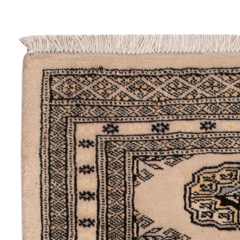 Pakistan Teppich - 95 x 63 cm - creme
