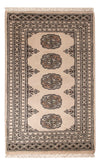 Tappeto Pakistani 63x98cm - Tappeto orientale - Rettangolo / Crema / 63 x 98 cm Rettangolo