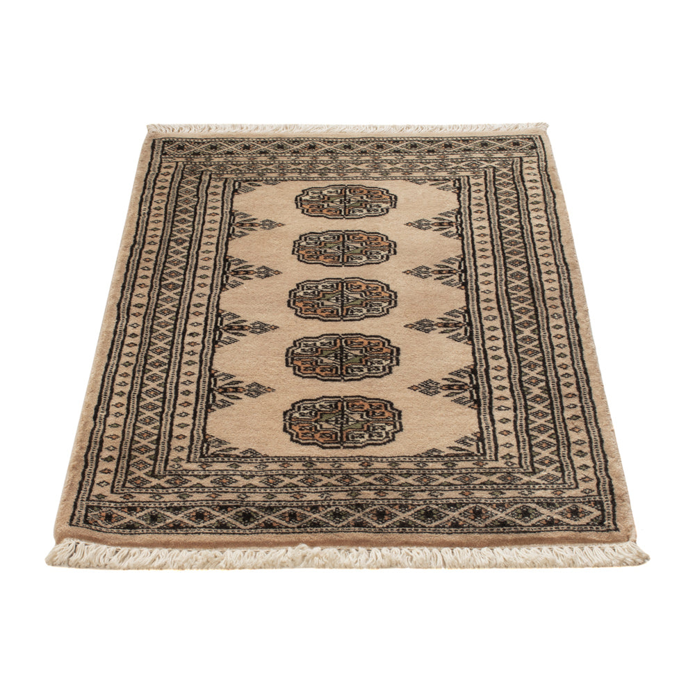 Pakistan Teppich - 98 x 63 cm - creme