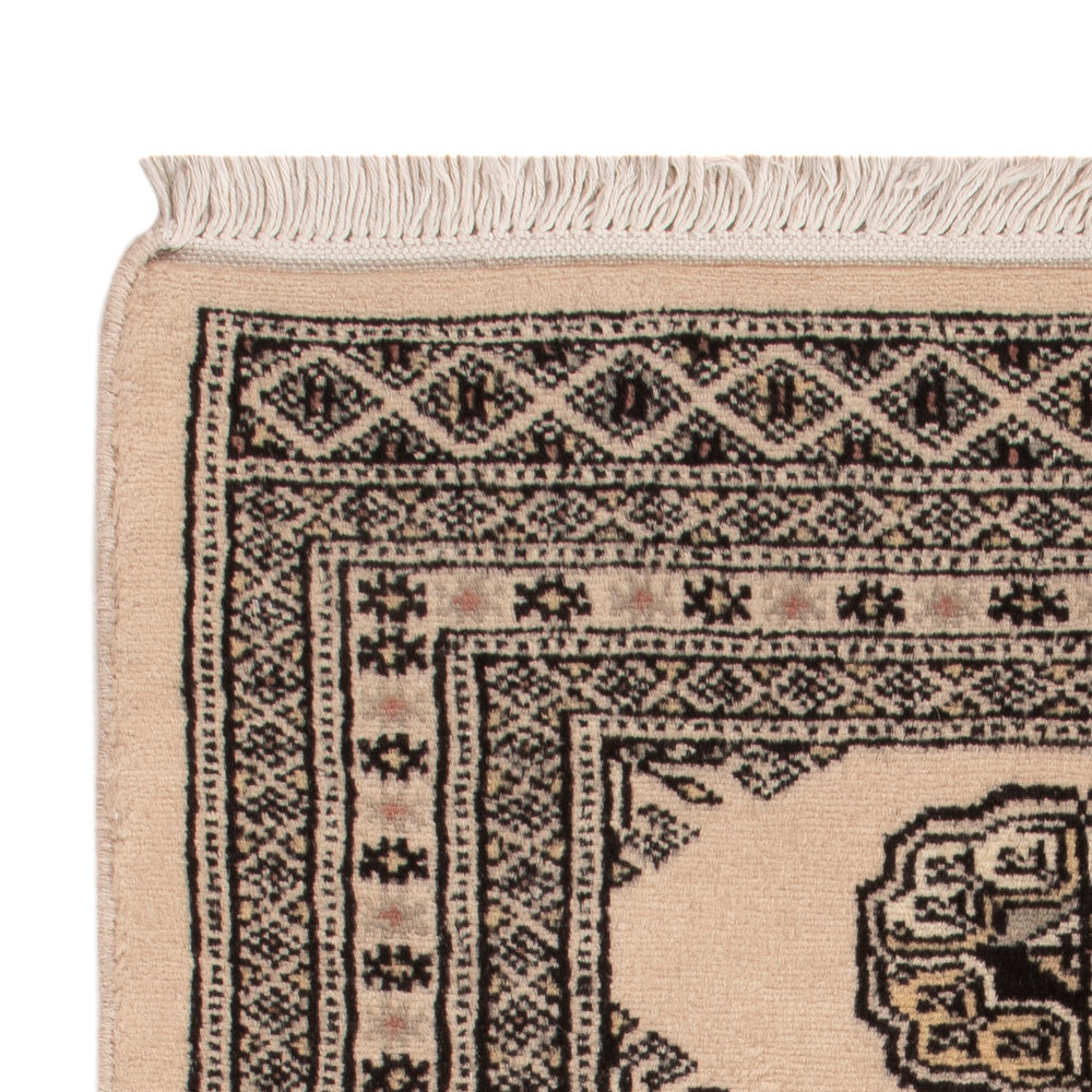 Pakistan Teppich - 94 x 62 cm - creme
