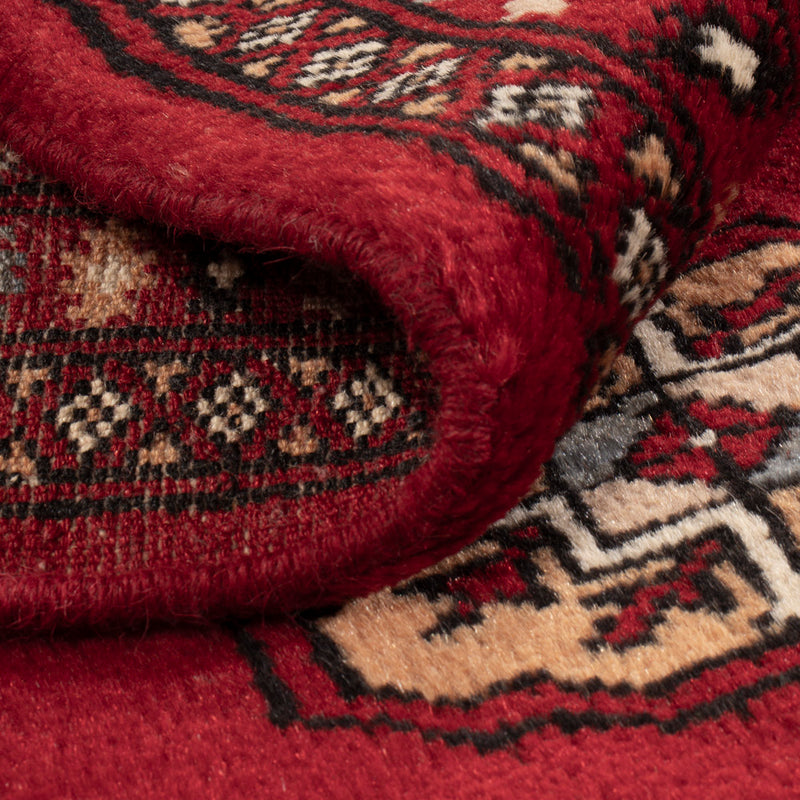 Pakistan Teppich - 90 x 60 cm - rot