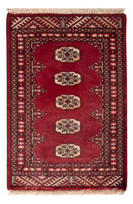 Pakistan Teppich - 89 x 62 cm - rot